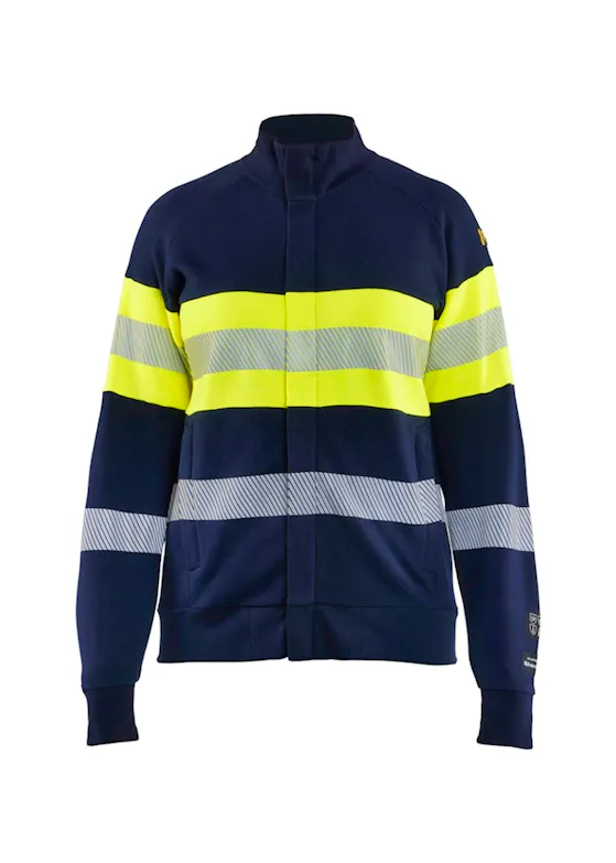 Blaklader 3472 Multinorm Sweatshirt Met Rits Brandvertragend Dames