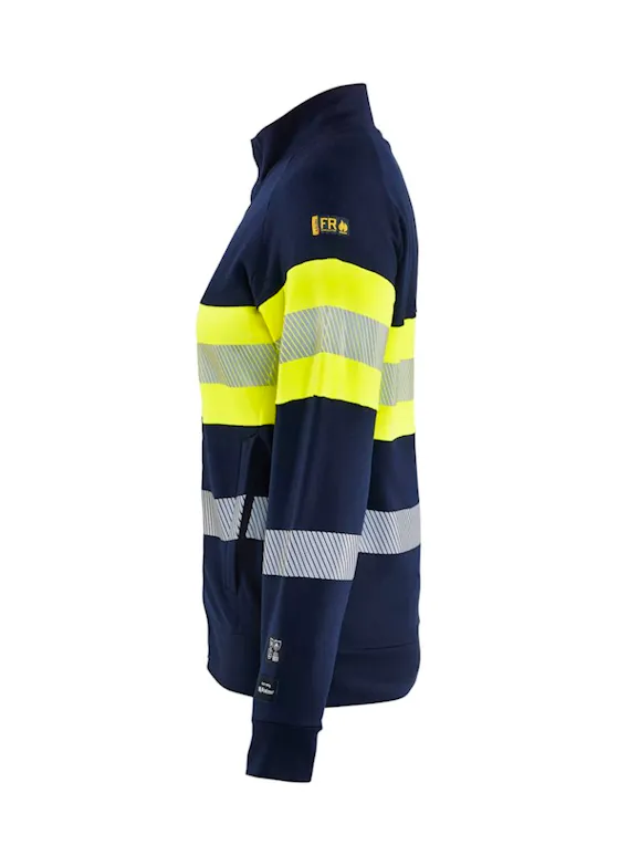 Blaklader 3472 Multinorm Sweatshirt Met Rits Brandvertragend Dames
