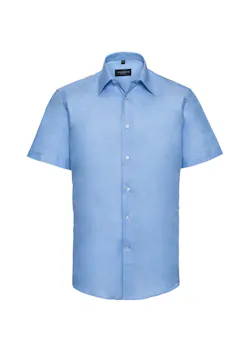 Russell Z923 Oxford Shirt Short Sleeve Tailored Regular Fit miniatuur