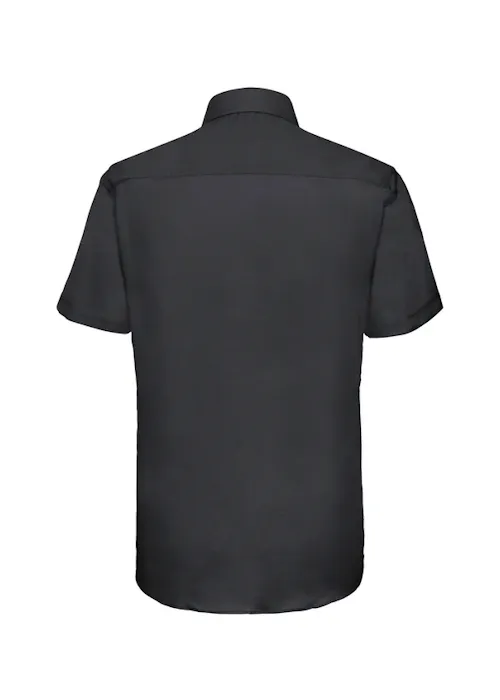 Russell Z923 Oxford Shirt Short Sleeve Tailored Regular Fit