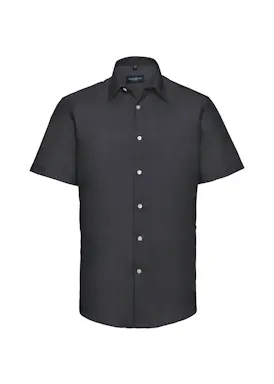 Russell Z923 Oxford Shirt Short Sleeve Tailored Regular Fit