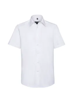 Russell Z923 Oxford Shirt Short Sleeve Tailored Regular Fit miniatuur