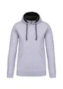 Kariban K446 Sweatshirt hooded, kontrastfarbene Kapuze Regular Fit Vorschaubild