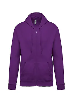 Kariban K479 Sweat-shirt avec fermeture éclair et capuche coupe standard Regular Fit thumbnail (vignette)