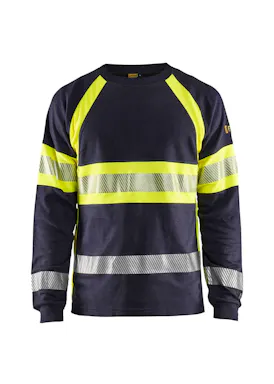 Blaklader 3484 T-shirt Vlamvertragend UV-bescherming Lange Mouwen