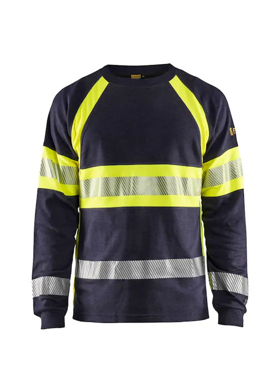 Blaklader 3484 T-Shirt, flammenhemmend, mit UV-Schutz und langen Ärmeln