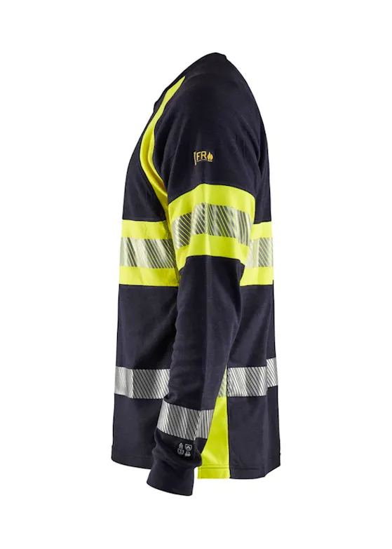 Blaklader 3484 T-Shirt, flammenhemmend, mit UV-Schutz und langen Ärmeln