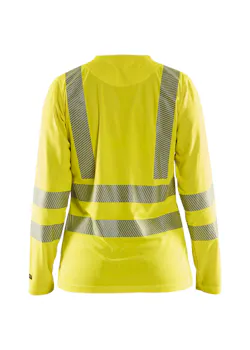 Blaklader 34851013 T-shirt Lange Mouw Reflecterend High Vis Dames miniatuur