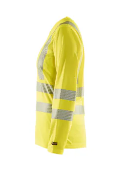 Blaklader 34851013 T-shirt Lange Mouw Reflecterend High Vis Dames miniatuur