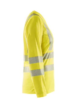 Blaklader 34851013 T-shirt Lange Mouw Reflecterend High Vis Dames miniatuur