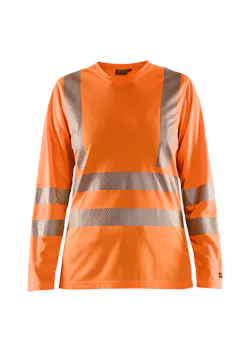 Blaklader 34851013 T-shirt Lange Mouw Reflecterend High Vis Dames miniatuur