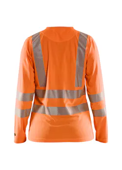Blaklader 34851013 T-shirt Lange Mouw Reflecterend High Vis Dames miniatuur
