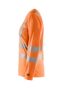 Blaklader 34851013 T-shirt Lange Mouw Reflecterend High Vis Dames miniatuur