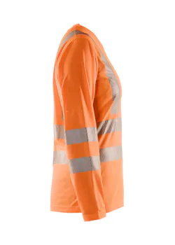 Blaklader 34851013 T-shirt Lange Mouw Reflecterend High Vis Dames miniatuur