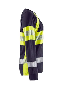 Blaklader 3494 T-shirt Lange Mouwen Vlamvertragend Dames Multinorm miniatuur