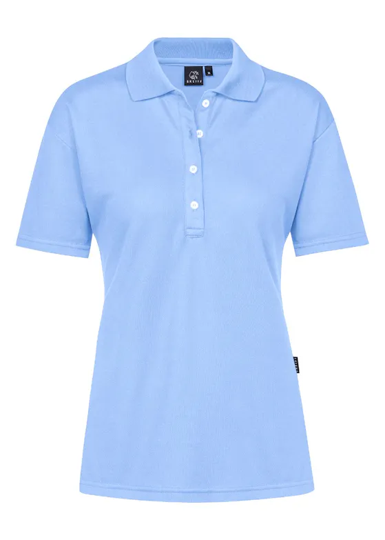 Greiff 35000 Poloshirt, Tencel™ Lyocell-Fasern, Regular-Fit, Damen