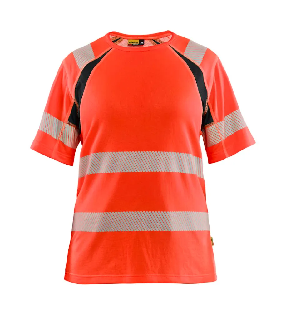 High Vis Rood/Zwart