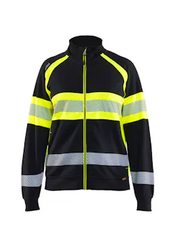 Blaklader 3505 Sweater High Vis Reflecterend Regular Fit Dames miniatuur
