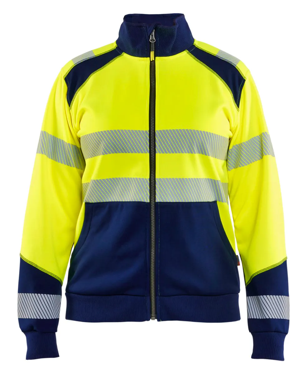 High Vis Gelb/Marineblau