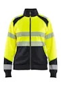 Blaklader 3508 High-Vis-Damen-Sweatshirt mit Reißverschluss Vorschaubild