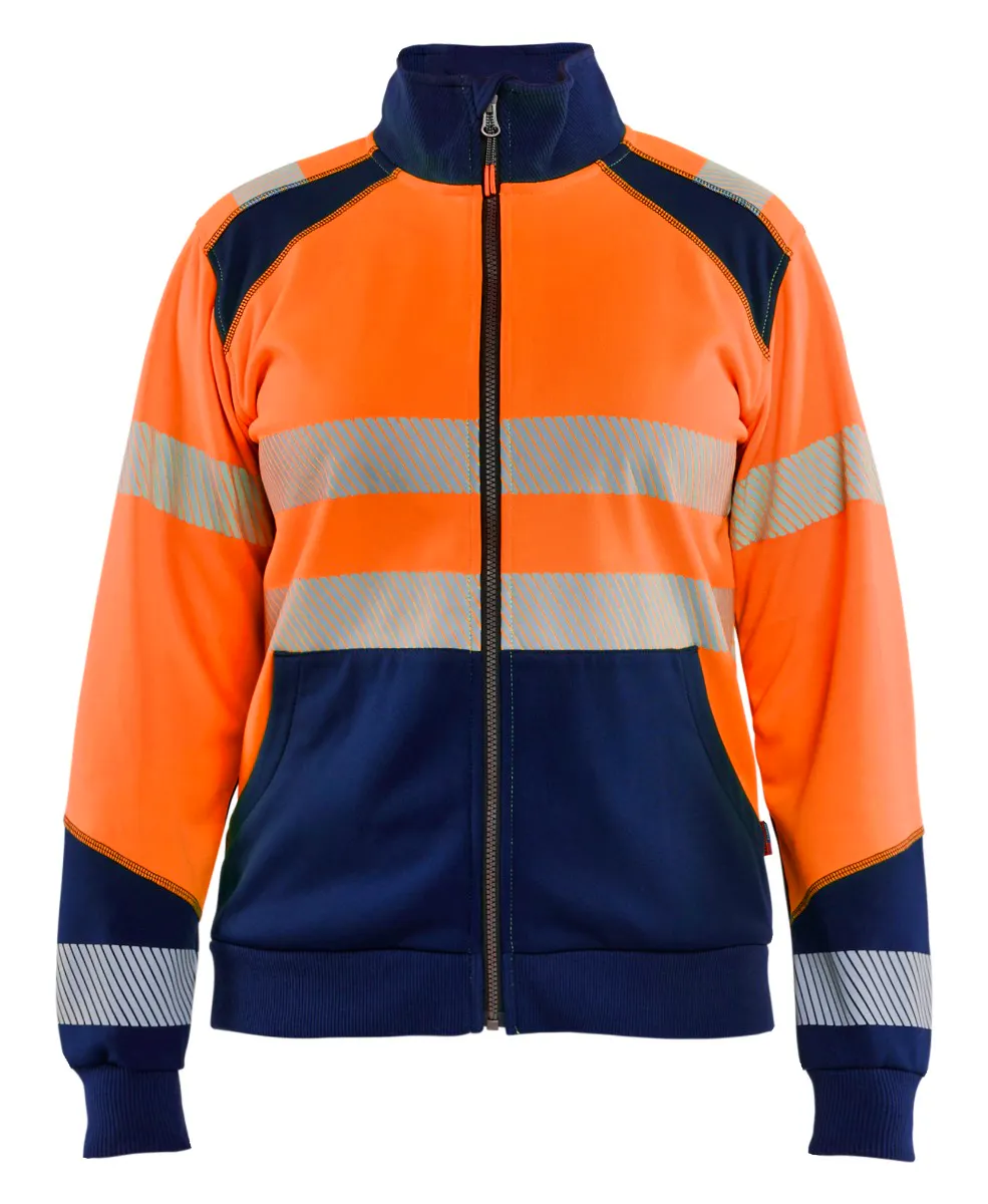 High Vis Orange/Marineblau