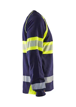 Blaklader 35101030 T-shirt Lange Mouwen Reflecterend High Vis miniatuur