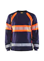 Blaklader 3510 T-shirt Lange Mouwen High Vis miniatuur