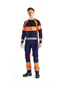 Blaklader 3510 T-shirt Lange Mouwen High Vis miniatuur