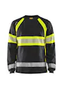 Blaklader 3510 T-shirt Lange Mouwen High Vis miniatuur