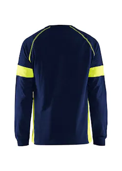 Blaklader 3520 T-shirt Regular fit Lange Mouw Hi-vis miniatuur