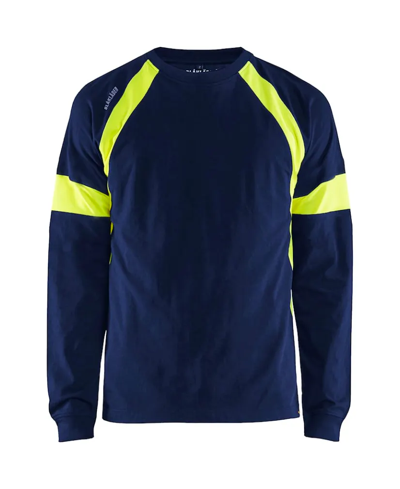 Marine/High Vis Geel