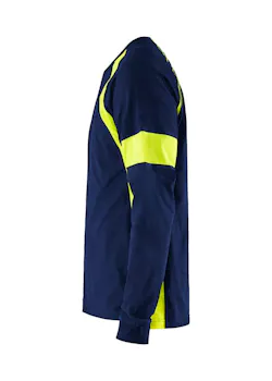 Blaklader 3520 T-shirt Regular fit Lange Mouw Hi-vis miniatuur