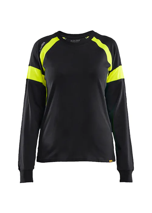 Blaklader 3521 T-shirt Lange Mouwen High Vis Dames Visible