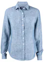 Cutter & Buck Summerland 352409 Shirt Linen Regular Fit Dames miniatuur