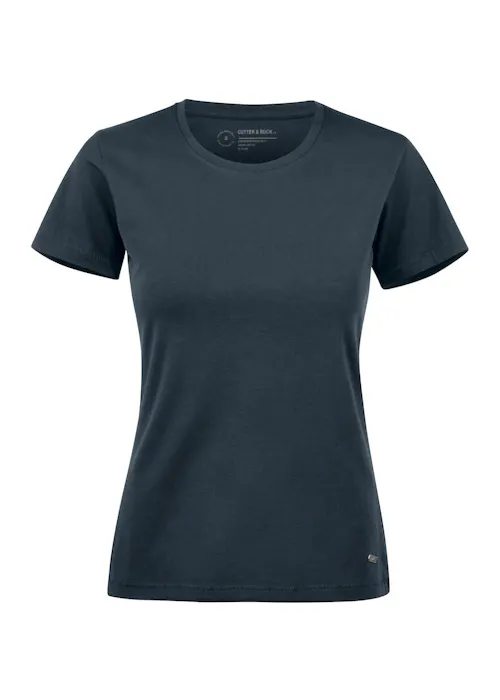 Cutter & Buck Manzanita 353409 T-Shirt Rn Regular Fit Dames