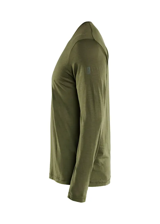 Blaklader 3538 T-Shirt Langarm Merinowolle Stretch