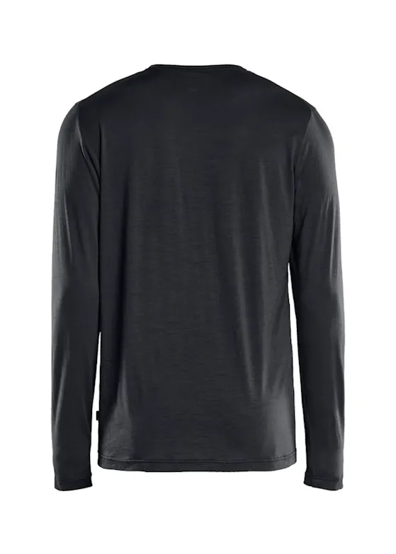 Blaklader 3538 T-Shirt Langarm Merinowolle Stretch