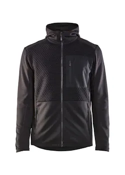 Blåkläder 35402526 Hoodie met Hele Rits Reflecterend miniatuur