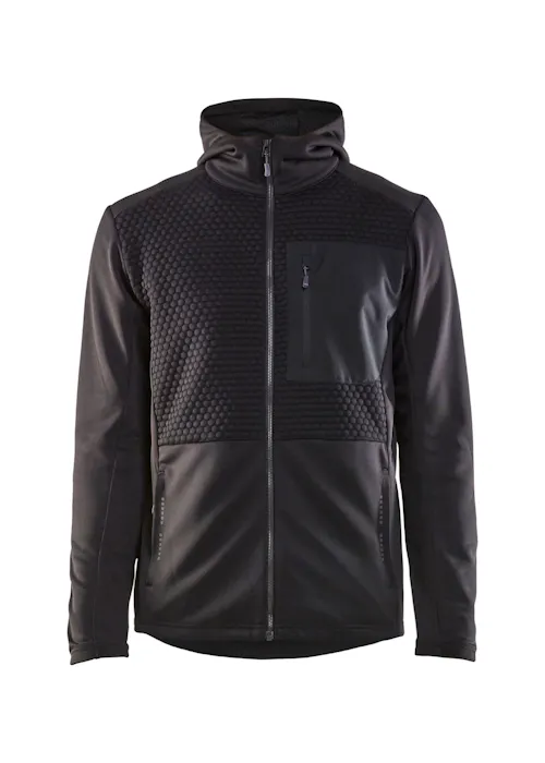Blåkläder 35402526 Hoodie met Hele Rits Reflecterend