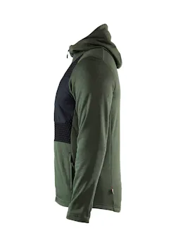 Blåkläder 35402533 Hoodie met Hele Rits Reflecterend miniatuur