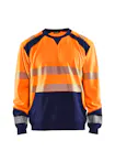 High Vis Oranje/Marineblauw