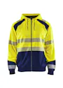 Blaklader 3546 Sweatshirt Hooded High Vis D-ring miniatuur