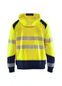 Blaklader 3546 Sweatshirt Hooded High Vis D-ring miniatuur