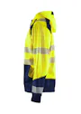 Blaklader 3546 Sweatshirt Hooded High Vis D-ring miniatuur