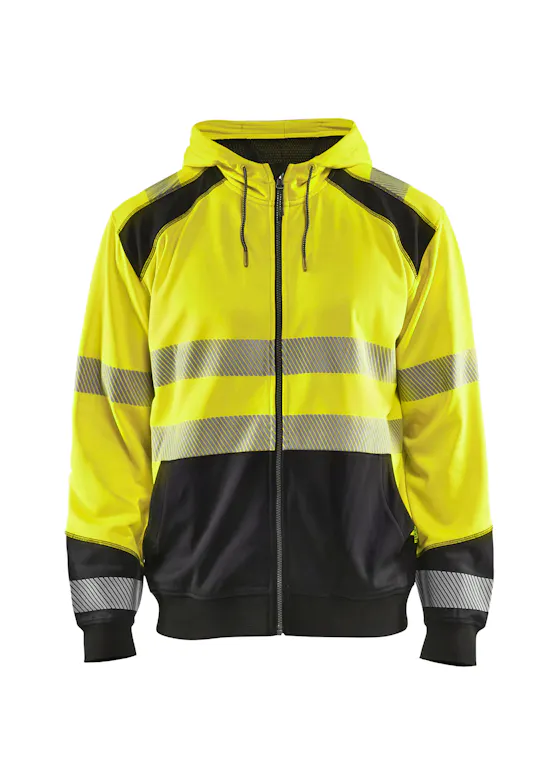 Blaklader 3546 Sweatshirt Hooded High Vis D-ring