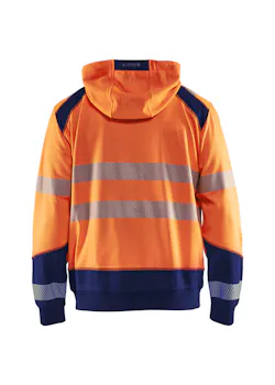 Blaklader 3546 Sweat-shirt à capuche haute visibilité avec anneau D thumbnail (vignette)