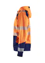 Blaklader 3546 Sweatshirt Hooded High Vis D-ring miniatuur