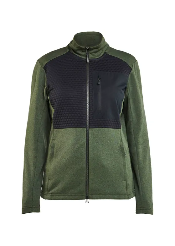 Blaklader 3549 Damen-Sweatshirt mit durchgehendem Reißverschluss