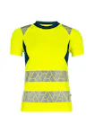 High Vis Geel/Marineblauw