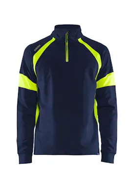Blaklader 3550 Sweatshirt mit High-Vis-Zonen, reflektierend